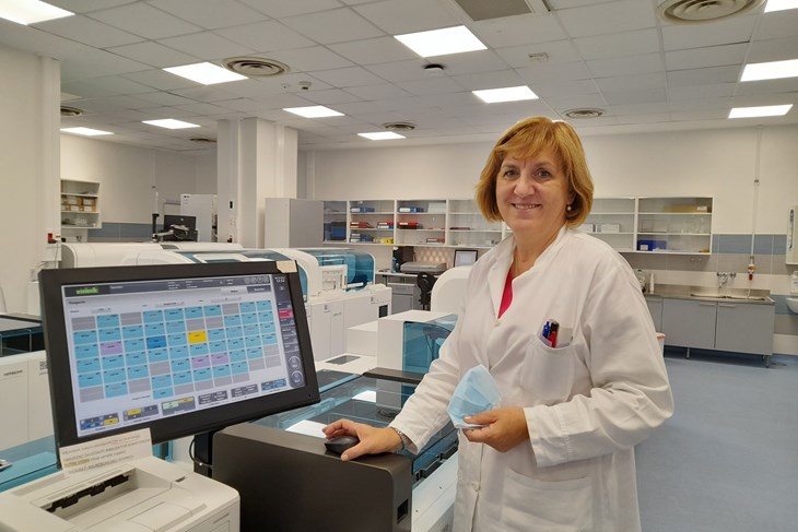 Ima nas zaposlenih 44, cijeli je proces timski - Lorena Honović, šefica laboratorija Opće bolnice Pula